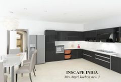 Modular Kitchen Interior Material MDF Finish Type MICA Appearance Modern Pattern Design Plain Kitchen Design Parallel Door Finishing - Image 3