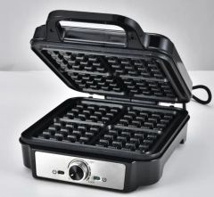 Waffle Maker Home Electric Square Pancake Maker Qty 6PCS/CTN Trademark OEM Model NO. WM-160 Voltage 120V-230V HS Code 8516609000 - Image 3