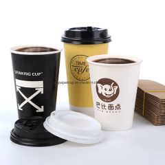 Customized Printed Single Wall Paper Cup Coffee Cup Packaging Disposable Paper Cup - Image 5