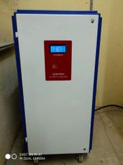 Three Phase Voltage Stabilizer Material Iron Brand Logitech Type Automatic Capacity 20 KVA Display Type LCD Phase Three - Image 3