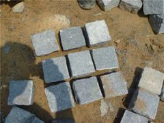 Natural Grey Granite Cobble Cube Paving Stone - Image 2