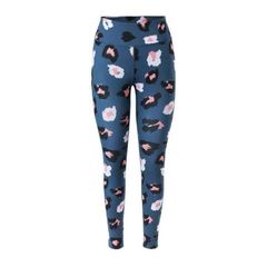 Women's High-Waisted Seamless Athletic Leggings with Stylish Printed Pattern - Custom Private Label Wholesale Activewear - Image 1