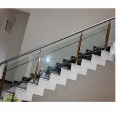 Toughened Glass Railing, For Home Design Bar Color Silver Condition New Ornamental Yes Thickness 12 mm, 12mm Usage/Application - Image 1