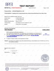REACH of Choke Inductor certificate from IKP ELECTRONICS CO., LTD.