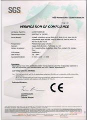 SGS certificate from Jiangsu Xinda Tech Limited