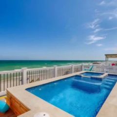 Waterproof PVC Deck Railing/ PVC Handrail Spiral Stairs/Vinyl Railing - Image 1