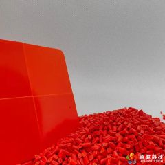 Orange-Red POM Masterbatch Specially in Engineering Plastics Origin China Content Custom Trademark Jolink Model NO. - Image 3
