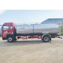 30 Cbm Food Industry Milk Transport Truck Trailer Fresh Pure Milk Tanker Truck Liquid Water Tank Semi Trailer - Henan Mingwei Machinery Equipment Co., Ltd.