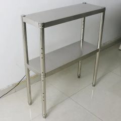 Commercial Kitchen Stainless Steel Shelf Closed Open Origin China Material Steel Trademark none Model NO. H-003 Structure - Image 2
