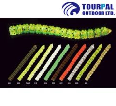 Soft Fishing Bait Fishing Lure Plastic Worm Material ABS Location Sea HS Code 95079000 Model NO. TD-9027 Payment Terms: T/T - Weihai Tourpal Outdoor Ltd.