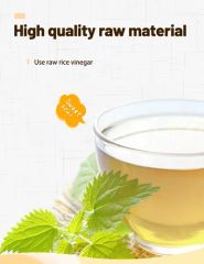 Chinese OEM Best Selling Rice Vinegar 18L Type Fresh Form Liquid HS Code 44043 Trademark KINGZEST Sample Free Sample Origin Zhuhai - Image 4