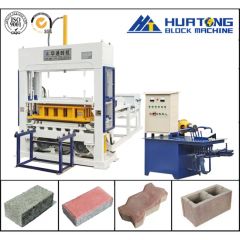 Concrete Block Making Machine Qt4-15 Semi-Automatic Brick Machines in Zambia - Image 6