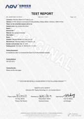 Salt Spray Test for Hose Clamps-2 certificate from Wenzhou Meters Int'l Trade Co., Ltd.