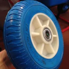 High Contain Natural Rubber Tire & Tube Size 400-8 Origin China Brand Future Model NO. 400-8 Material Rubber Air Wheel Black - Image 6