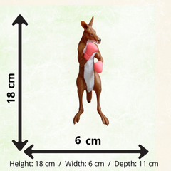 Funny Boxing Kangaroo Decorative Statue – 3D Printed PETG Home & Outdoor Decor – 18 cm - Image 5