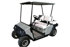 Golf-Car Weight 590kg Color all color Wheelbase 1700mm Type new and used Brake Distance ≤4m Turning Radius ≤3.8m Passenger Capacity 4 - Image 1
