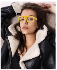 Blue Light Blocker Glasses Men Women Square Thick Frame Computer Glasses - Image 3