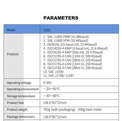 OBD2 Scanner Heavy Duty Truck Scanner Car Code Reader Diesel Diagnostic Tool - Image 6
