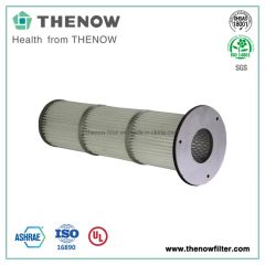 Long Pleated Bag Filter Cartridges Type Air Filter Model NO. THN-LT Trademark Thenow HS Code 84219990 Usage Dust Filter Origin Shanghai, - Image 2