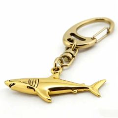 3D Metal Great White Shark Keychain Collection Origin China Shape Animals Style Business HS Code 7117190000 Feature - Image 5