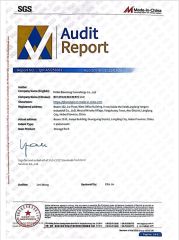SGS certificate from Hebei Booming Furnishings Co., Ltd