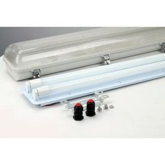 Tri Proof All Plastic Weatherproof Fluorescent Light Fixture LED Lamps LED Weatherproof Explosion Proof Light - Image 2