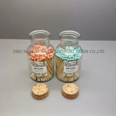Delicate 6.5cm Safety Matches Bottle with Corks - Image 5