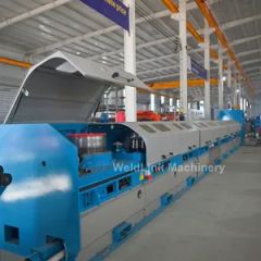 Automatic CNC PLC Controlled Wire Drawing Machine Steel Line Straight Slip Dry Wet Multi Equipment High Speed Heavy Duty Industria - Hebei WeldLink Machinery Manufacturing Co., Ltd.