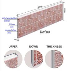 Metal Carved Decoration Insulated Sandwich Panel Wall Board - KUNSHANG INTERNATIONAL CO., LTD.