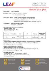 FILM TDS certificate from Guangzhou Fire Leaf Technology Co., Ltd.