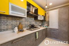 Modular Kitchen Dealers In Coimbatore Colour Blue Material Wooden Appearance Modern Delivery Charges No Finish Type - Image 1