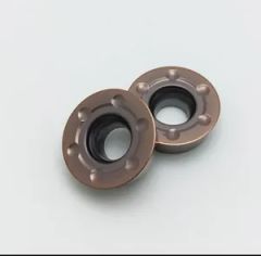 High Quality Tungsten Carbide Round Milling Cutter R5 R6 Inserts Rckt Rpmw Rpmt Rdmt - Zhuzhou Lijian Tools Co., Ltd.