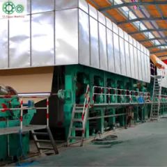 High Quality Fourdrinier Multi Dryer Type Production Kraft Carton Corrugated Paper Perforating Making Recycling Machine - Image 6