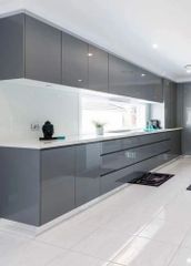 Modular Kitchen Cabinets Appearance Modern Pattern Design Plain Product Type Standard Kitchen Design U-Shape Weight Capacity - Image 3