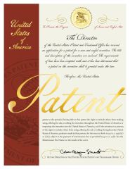 US patent certificate from Jiaxing Nordkang Smart Home Co., Ltd