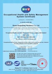 ISO CERTIFICATE certificate from Gongyi Hengchang Metallurgical Building Material Equipments Plant