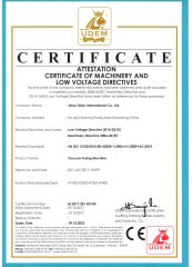 CE certification certificate from Jinan Tindo International Co., Ltd.
