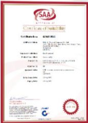 Our certificates certificate from Ningbo Yongjie International Trade Co., Ltd