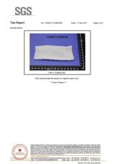 White nets certificate from KAIPING FEILIYANG PACKING MATERIALS CO., LTD.