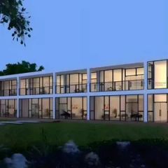 Used 20FT Container Base for Modular Home Coffee Shop Converted Transform Renovation Shipping Container House - Image 4