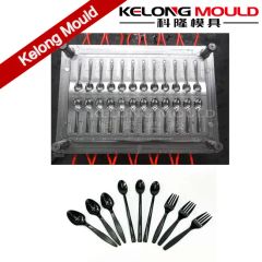 Plastic Injection Mould for Disposable Cutlery Spoon Fork Knife Moulds - Image 2