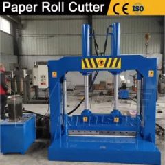 Scrap Paper Tube Roll Cutter, Scrap Plastic Roll Cutting Machine, Paper Tube Hydraulic Guillotine Recycling Machine - Henan Walle Industry Co. Ltd