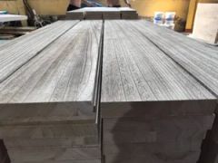 Timber Building Solid Paulownia Wood Board for Wall Shelf Glue E0 MOQ 5 M3 Sanded 240 Trademark QF Origin China Usage - Image 4