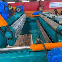 Log Debarker for Plywood Production Can Handle 4FT and 8FT Long Logs - Shandong Hummingbird machinery Co., Ltd.