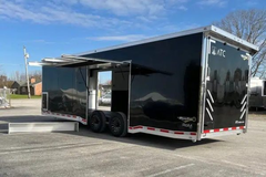 Enclosed Trailers / Enclosed ATC Car Trailer 2026 28ft. Aluminum ROM 550 w/LifeTrac & Large Escape Door 5951 - Image 4
