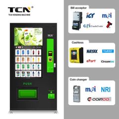 Tcn Touch Screen APP Vending Machine with 49 Inch Condition New Trademark TCN Function Cooling HS Code 8476810000 Customized - Image 4