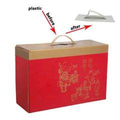 Sustainable Cardboard Box Handles Making Machine Origin China Model NO. FY-10A Trademark FEIYANG Driven Type Mechanical Service One-Stop - Image 6