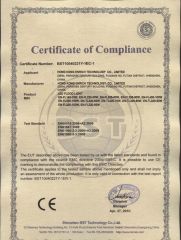 LED Flood light EMC certificate from Shenzhen Enrich Lighting Co., Ltd.