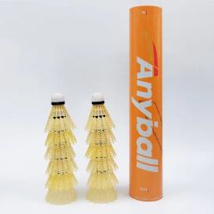 Plastic Shuttlecock Dozen Manufacture Badminton Shuttlecock OEM Yes Usage Game Color Yellow Origin China Model NO. P102 Feature Durable - Image 5