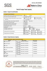 SGS certificate-5 certificate from Shiyan Yilianda Industry And Trade Co., Ltd.